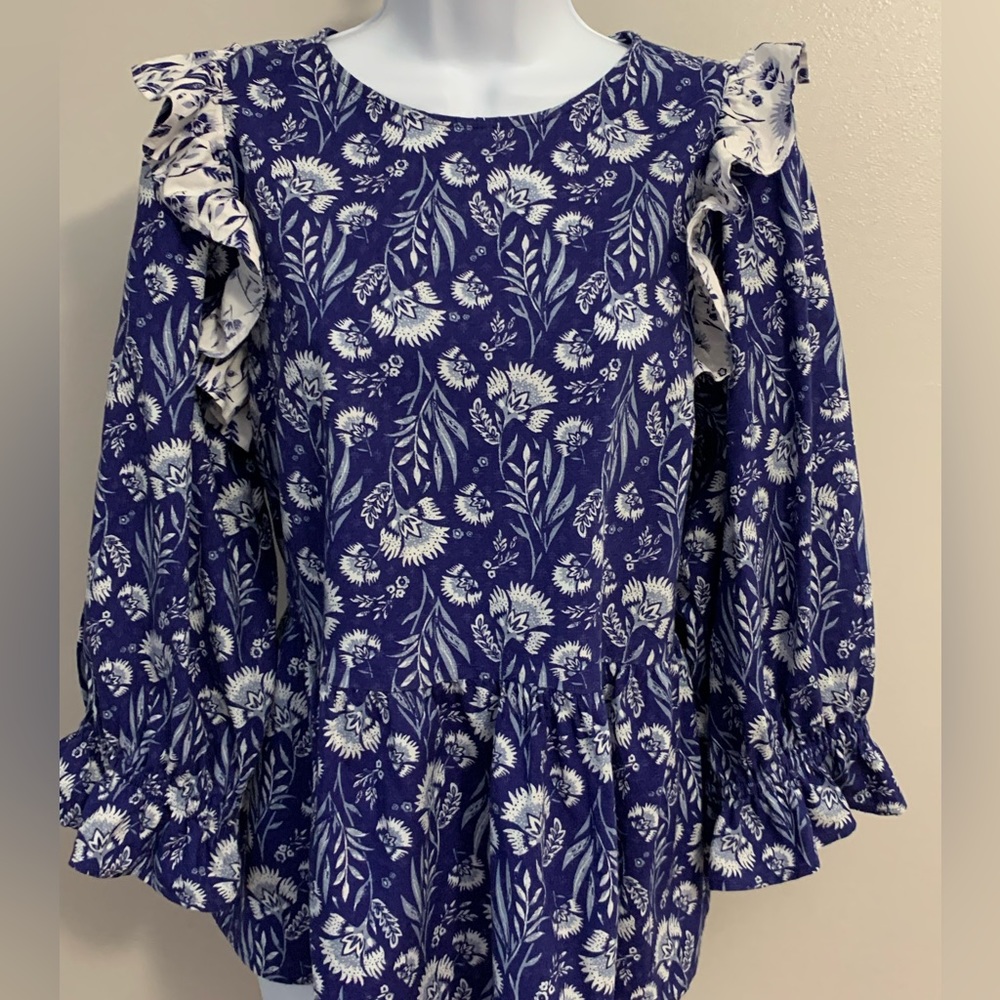 Universal Thread Ruffle Baby Doll Top